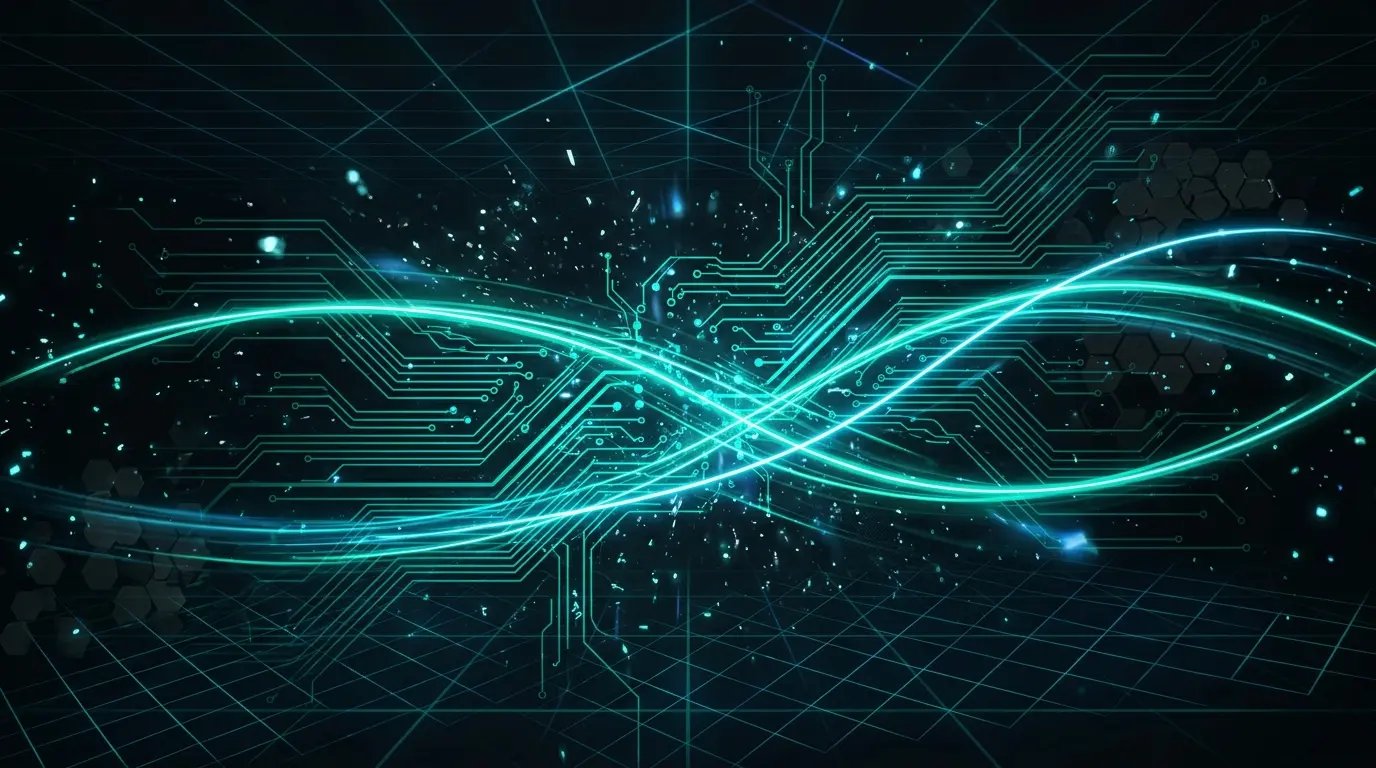 Futuristic tech background